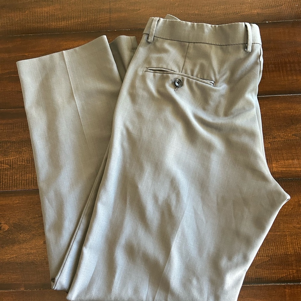 Men's Gray Dress Pants